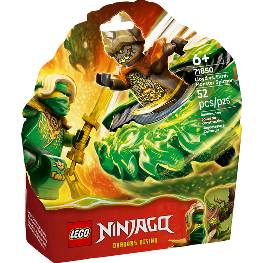Lego Ninjago Lloyd vs. Earth Monster Spinner