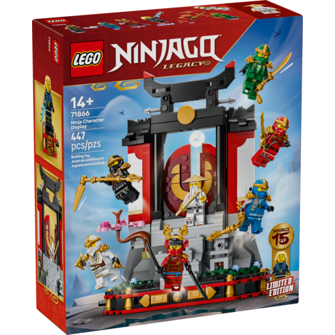 Lego Ninjago Ninja Character Display 15 Anniversary