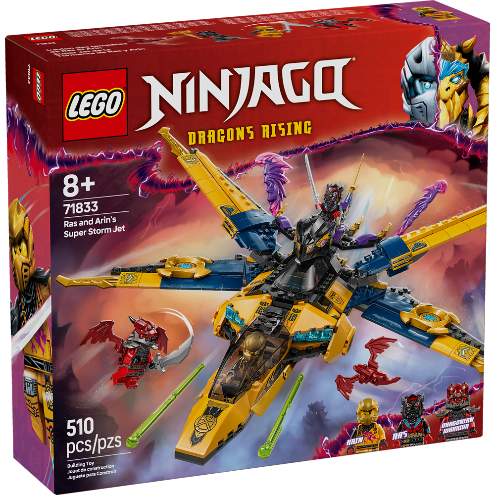 Lego Ninjago Ras and Arin's Super Storm Jet