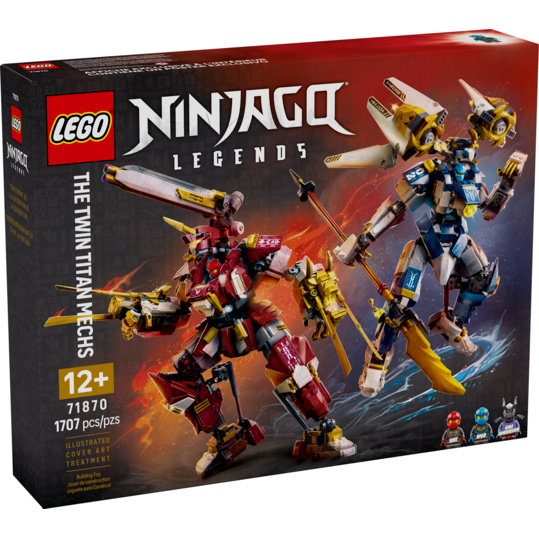 Lego Ninjago The Twin Titan Mechs