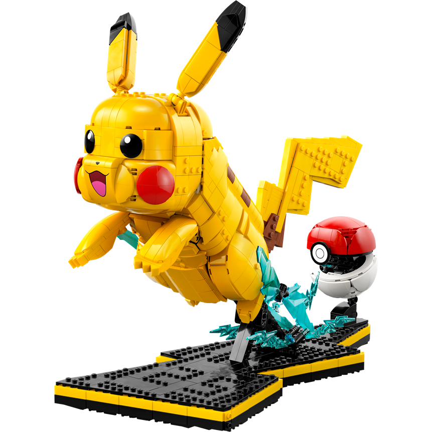 Lego Pokemon Pikachu and Poke Ball