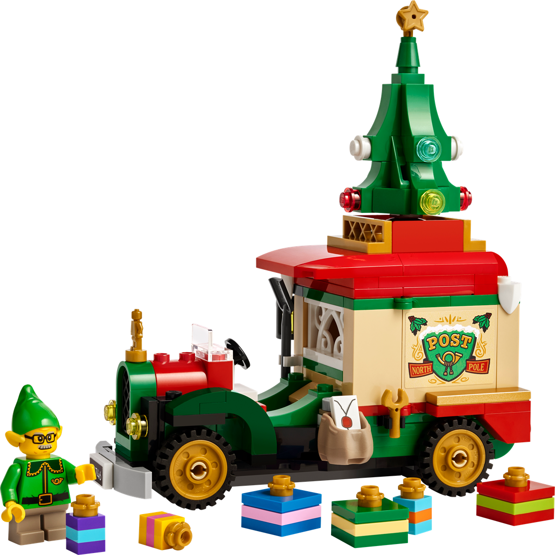 Lego Santa's Delivery Truck