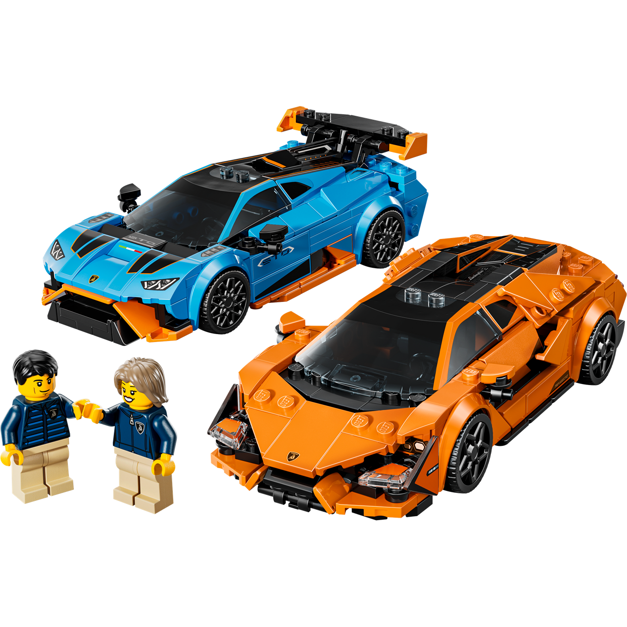 Lego Speed Champions Lamborghini Revuelto & Lamborghini Huracan STO