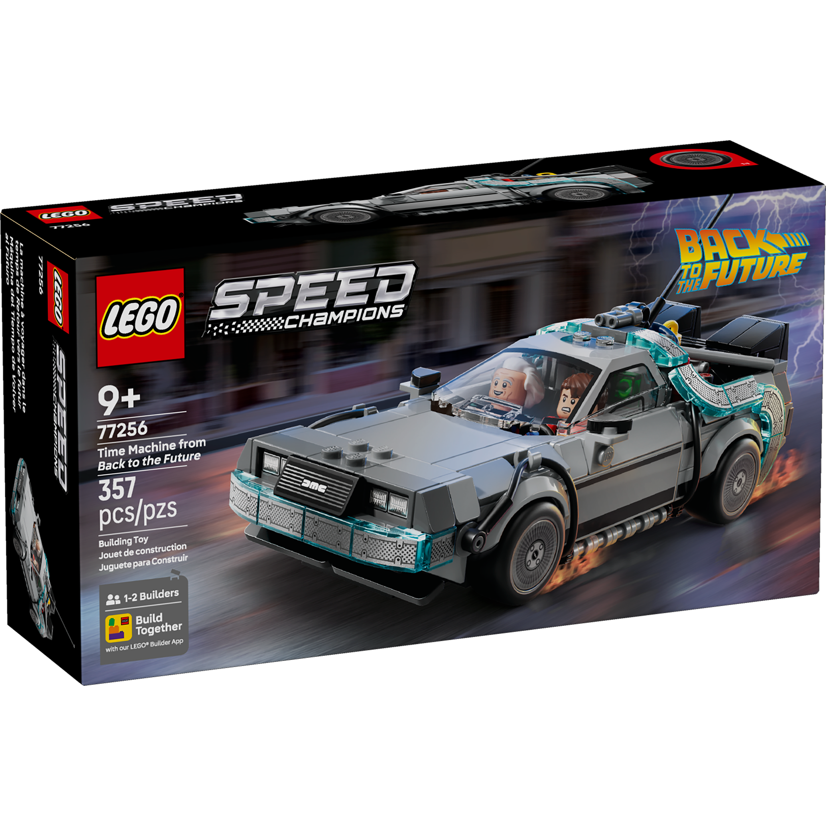 Lego Speed Champions Time Machine From Back To The Future