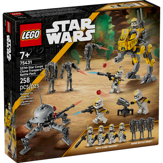 Lego Star Wars 327th Star Corps Clone Troopers Battle Pack