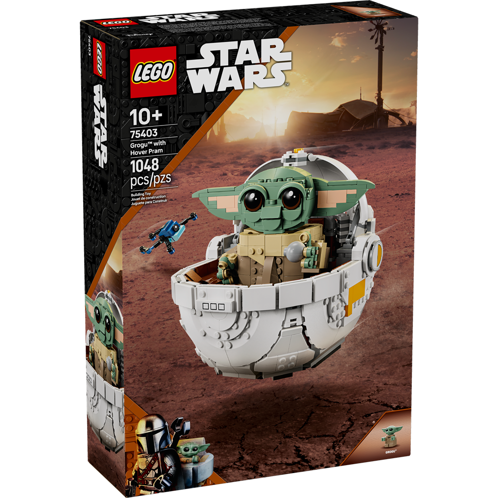 Lego Star Wars Grogu With Hover Pram