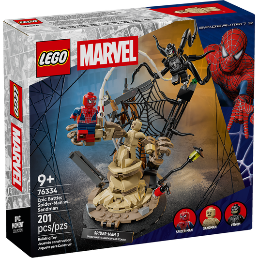 Lego Super Hero's Marvel Epic Battle: Spider-Man vs. Sandman