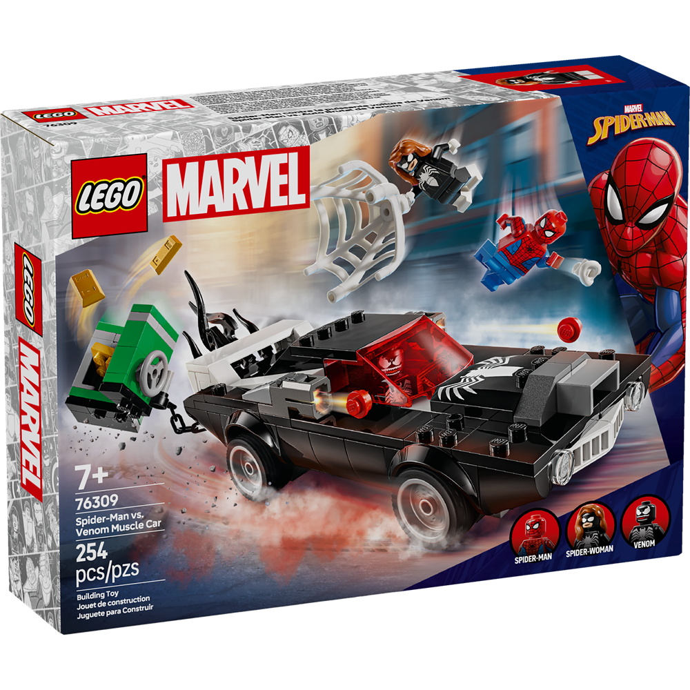 Lego Super Heroes Marvel Spider-Man vs. Venom Muscle Car