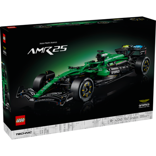 Lego Technic Aston Martin Aramco AMR25 F1 Car