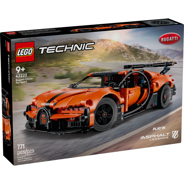 Lego Technic Bugatti Chiron Pur Sport Hypercar