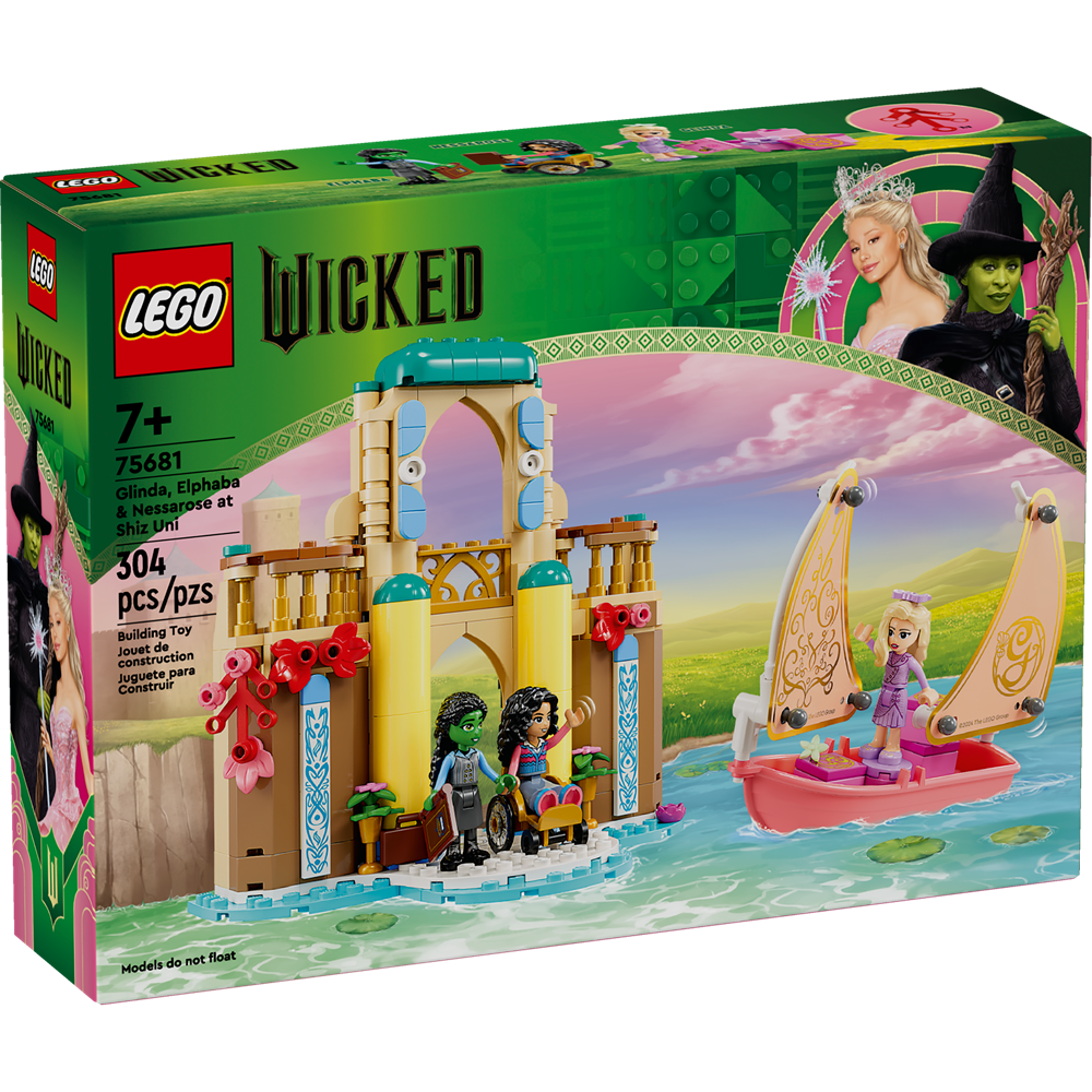 Lego Wicked Glinda, Elphaba & Nessarose at Shiz University