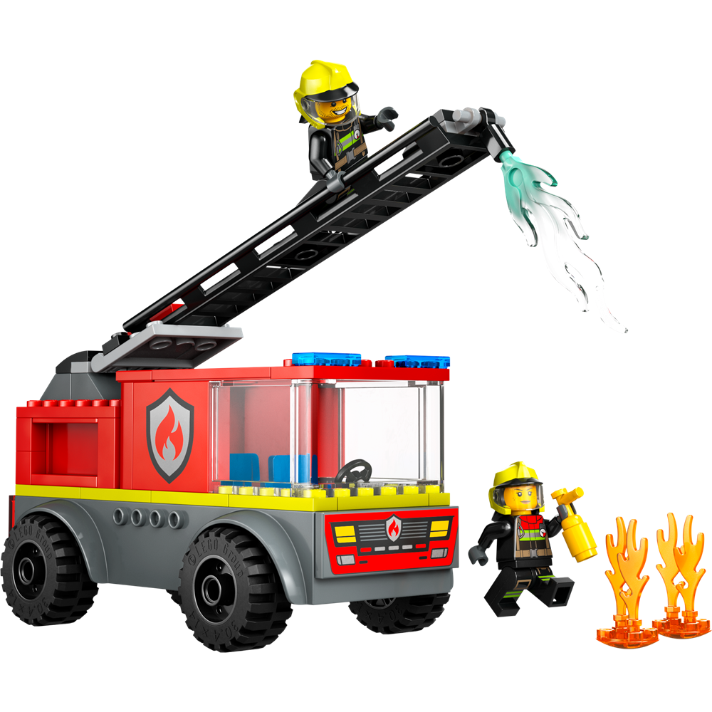 Lego City Fire Ladder Truck