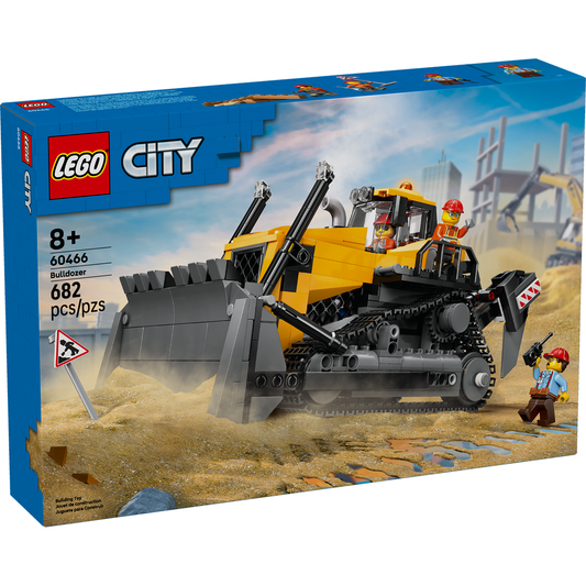 Lego City Yellow Bulldozer