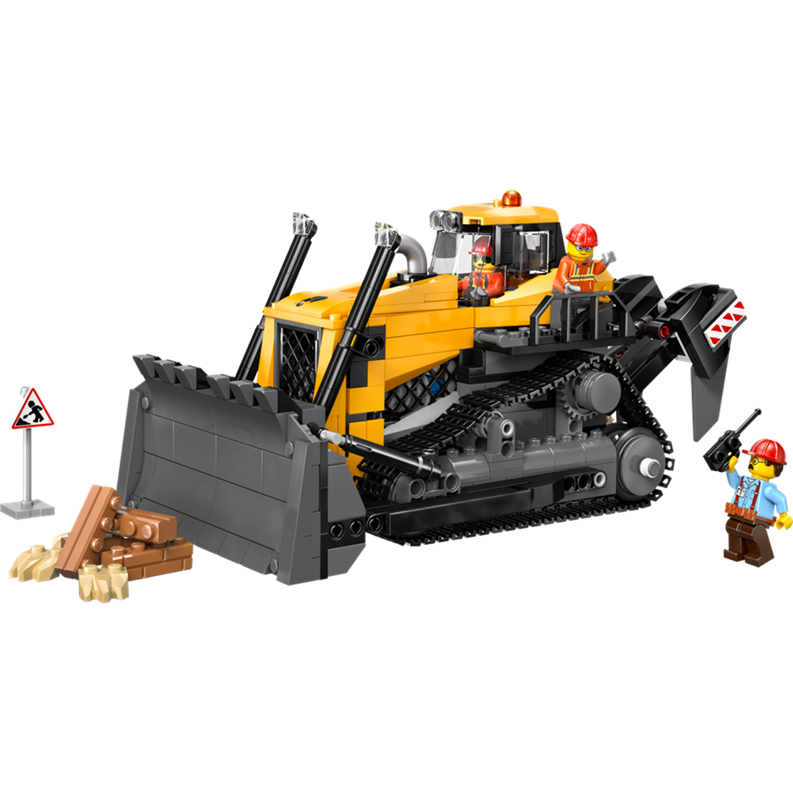 Lego City Yellow Bulldozer