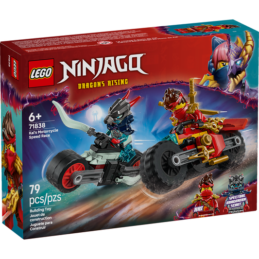 Lego Ninjago Kai's Motorcycle Speed Race