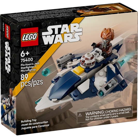 Lego Star Wars Plo Koon's Jedi Starfighter Microfighter