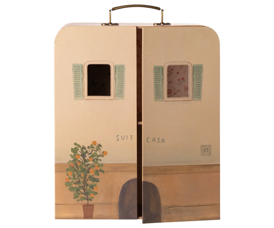 Maileg SuitCasa, Suitcase for Little Sister & Little Brother Mouse