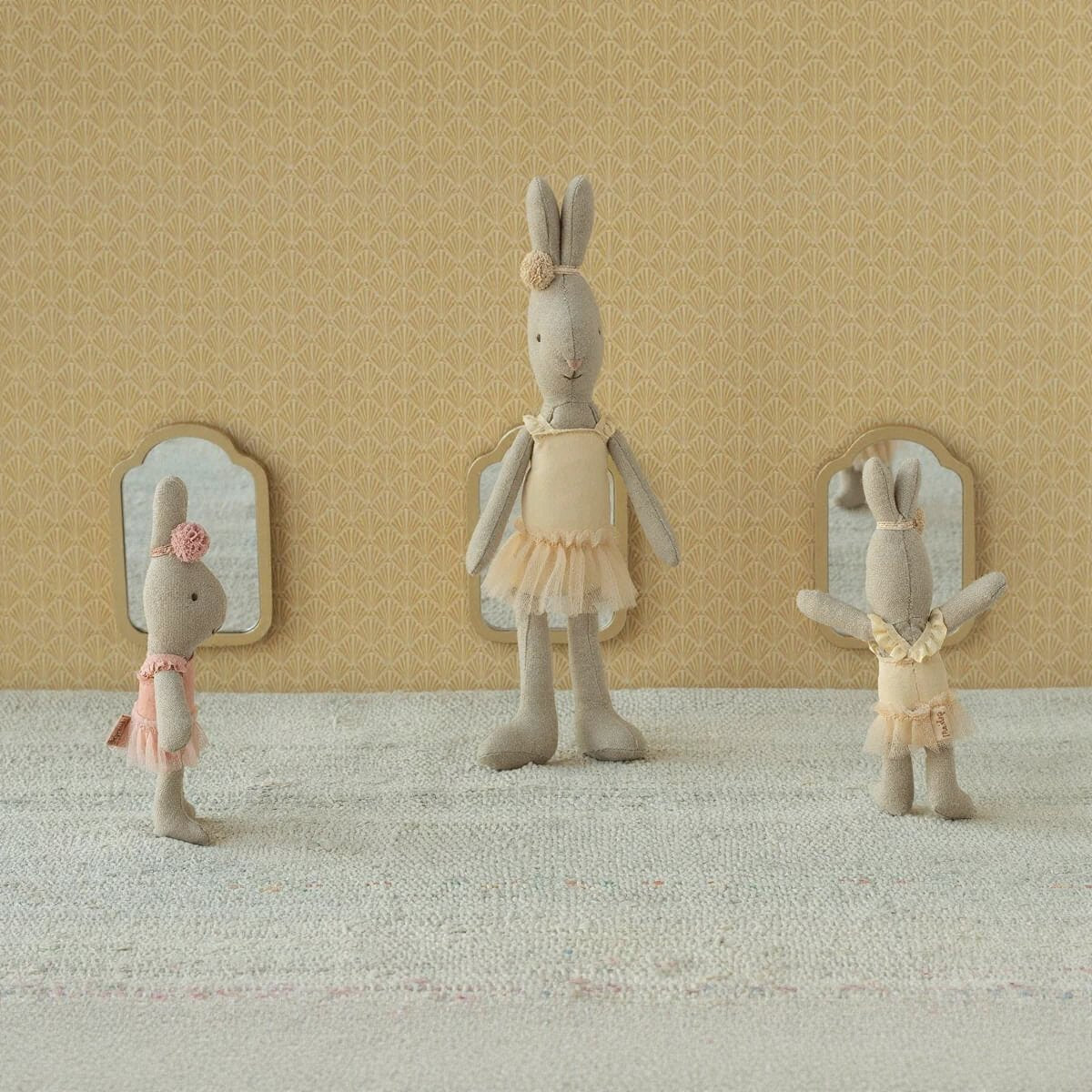 Maileg Rabbit - Size 1 - Ballet Suit and Skirt Cream