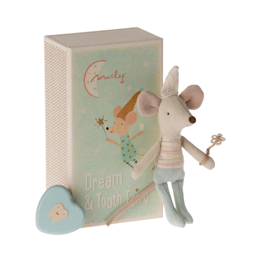 Maileg Tooth Fairy Mouse in Matchbox - Little Brother