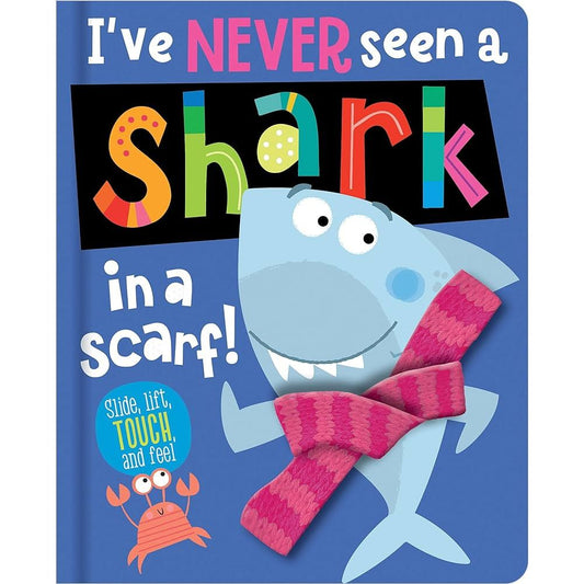 Make Believe Ideas Books I've Never Seen a Shark in a Scarf Board Book