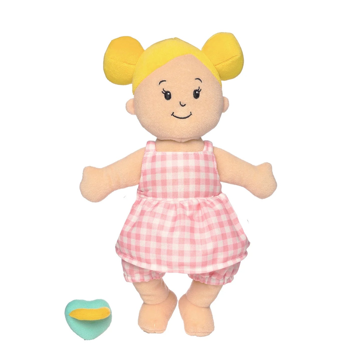 Manhattan Toy Co Wee Baby Stella - Peach with Blonde Buns