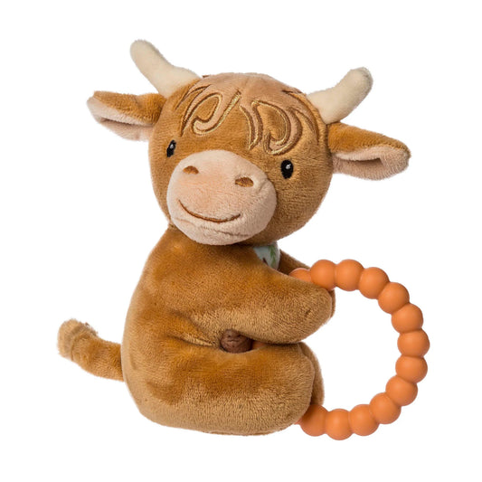 Mary Meyer Baby Rattle Hetty Highland Cow Teether