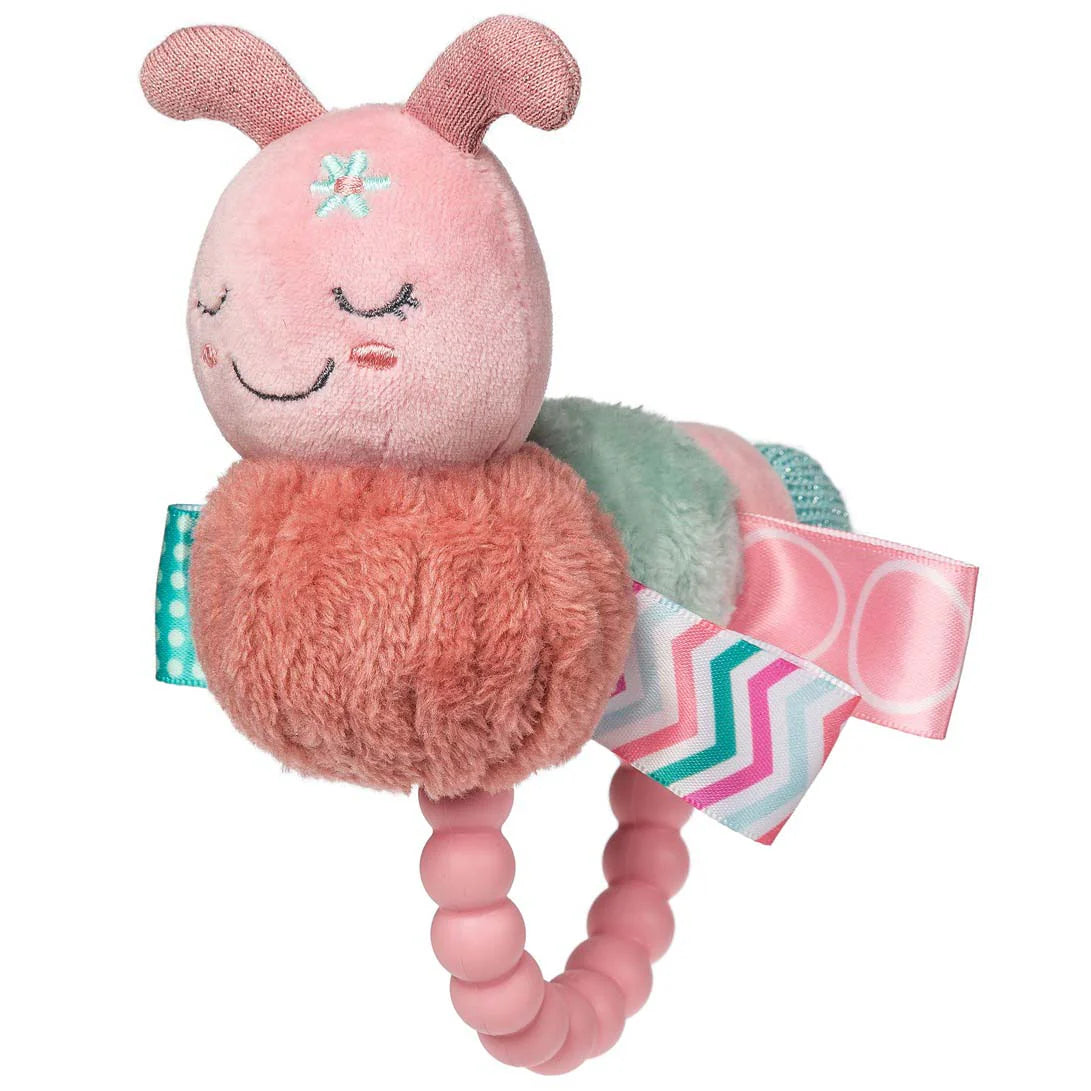 Mary Meyer Taggies Baby Rattle Camilla Catterpillar Teether