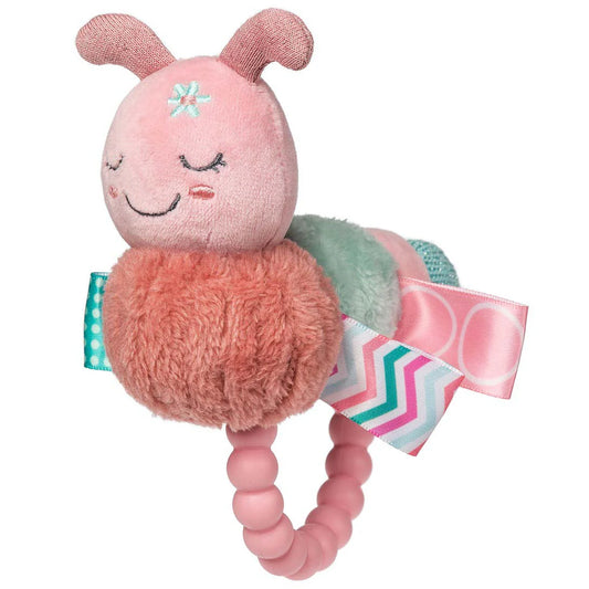 Mary Meyer Taggies Baby Rattle Camilla Catterpillar Teether