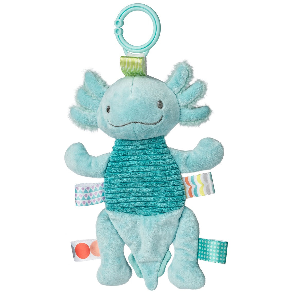 Mary Meyer Taggies Crinkies - Axolotl Aqua