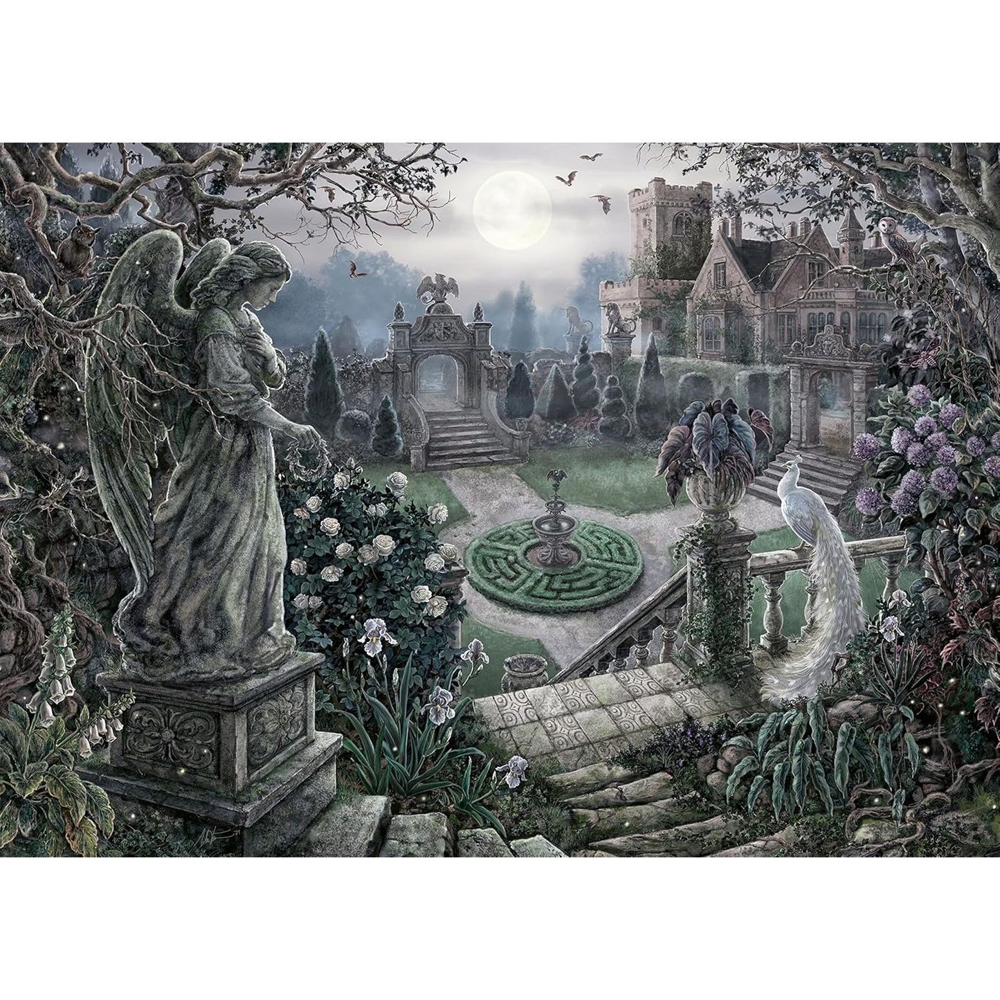 Ravensburger 368 Piece Escape Puzzle Midnight in the Garden