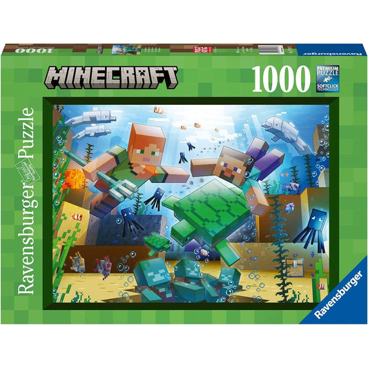 Ravensburger Minecraft Mosaic 1000 Piece Puzzle
