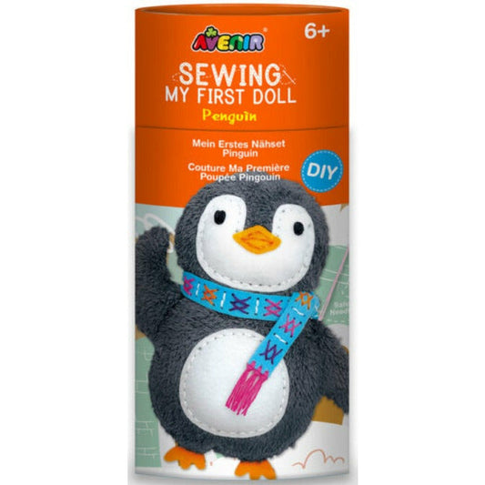 Avenir My First Sewing Doll - Penguin