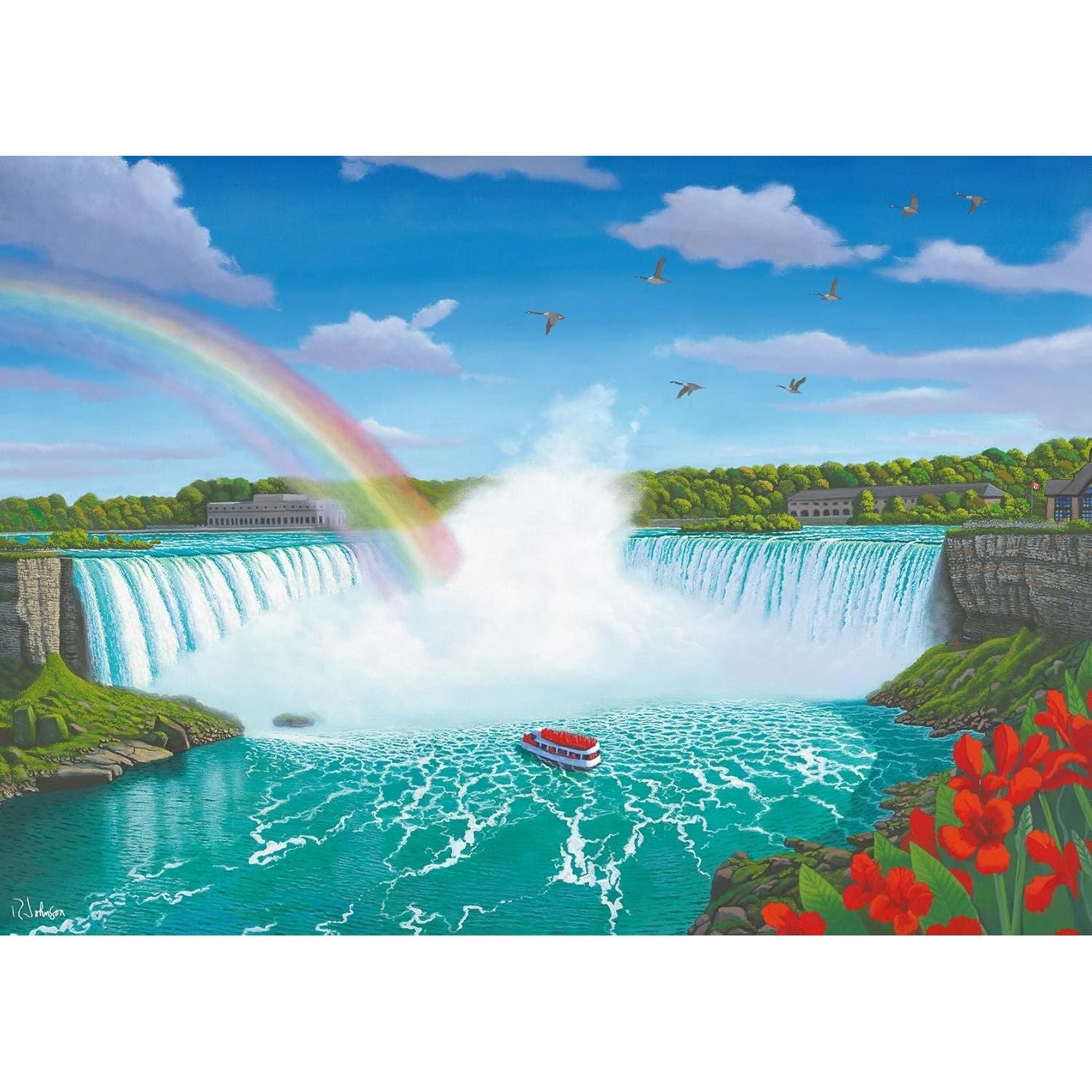Ravensburger Canadian Collection Niagara Falls 1000 Piece Puzzle