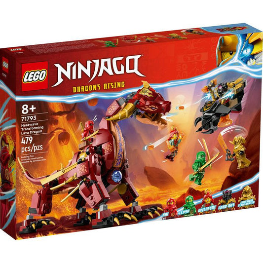 Lego Ninjago Heatwave Transforming Lava Dragon