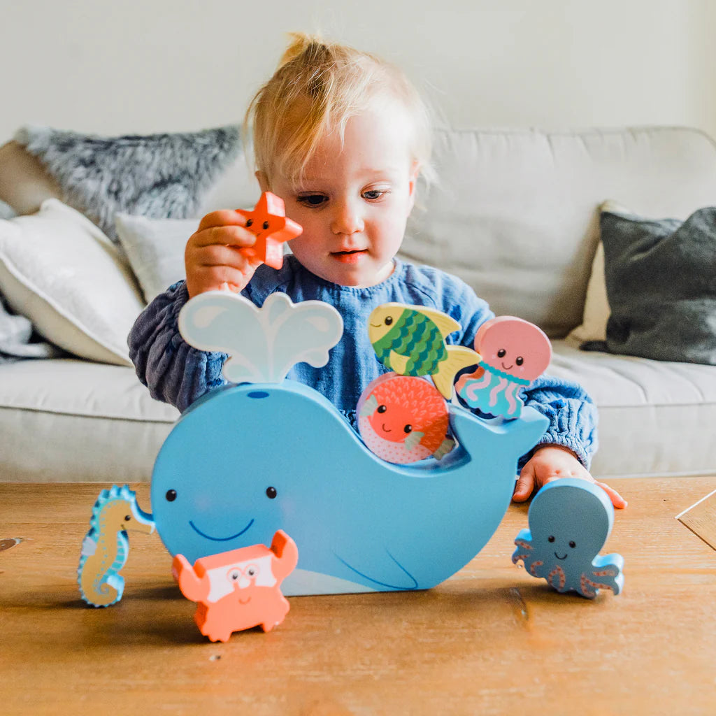 Orange Tree Toys Sea Life Balancing Game