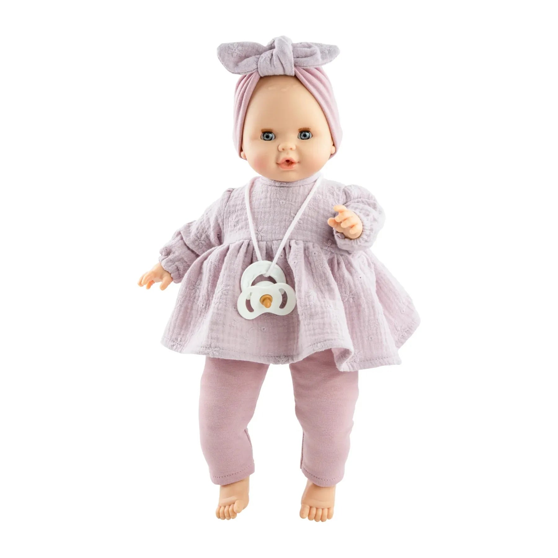 Paola Reina Sonia Soft Doll - Antique Pink Dress and Headband