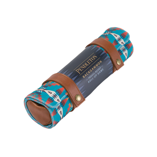 Pendleton Travel Ready Backgammon - Roll Up Game