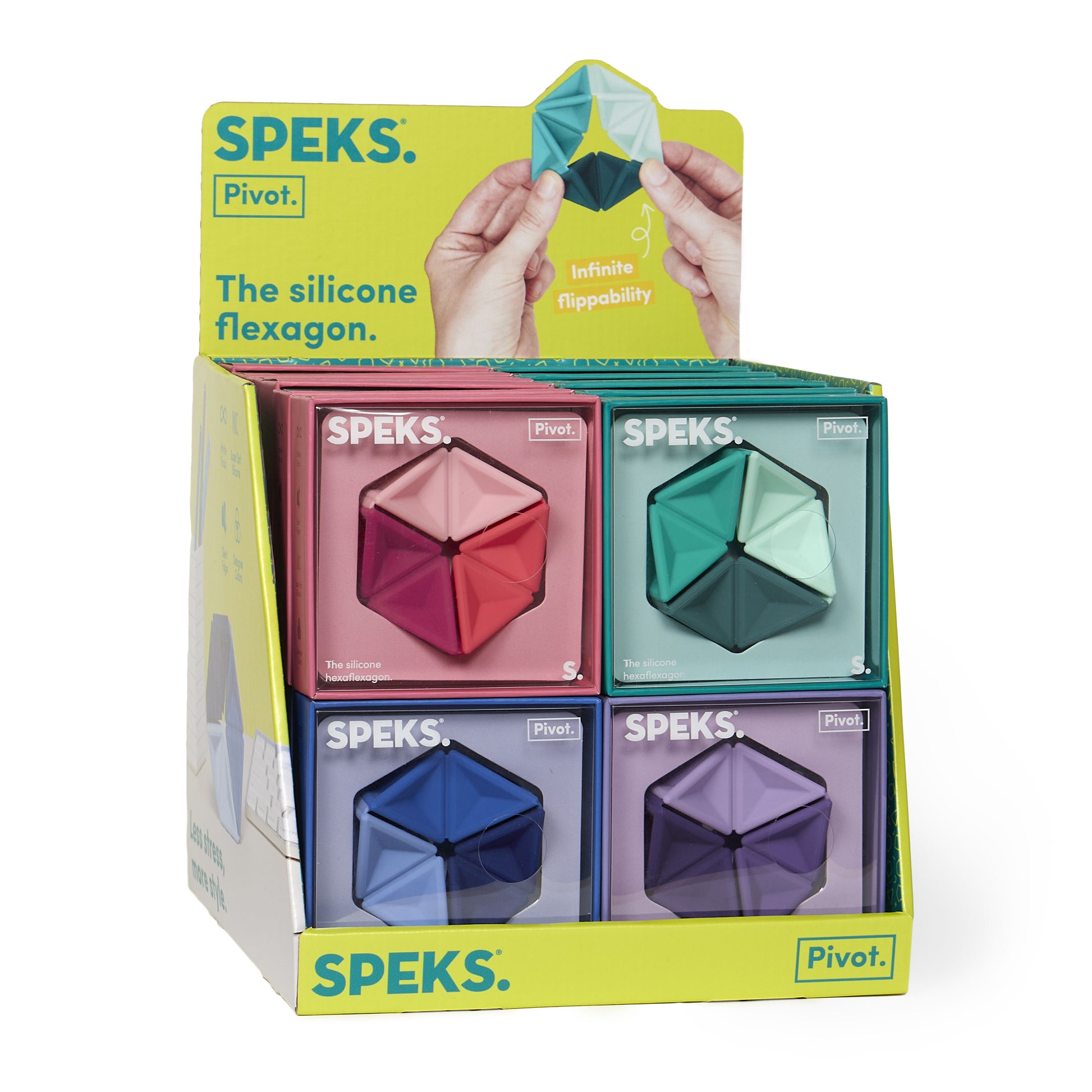 Speks - Pivot Silicone Flexagon