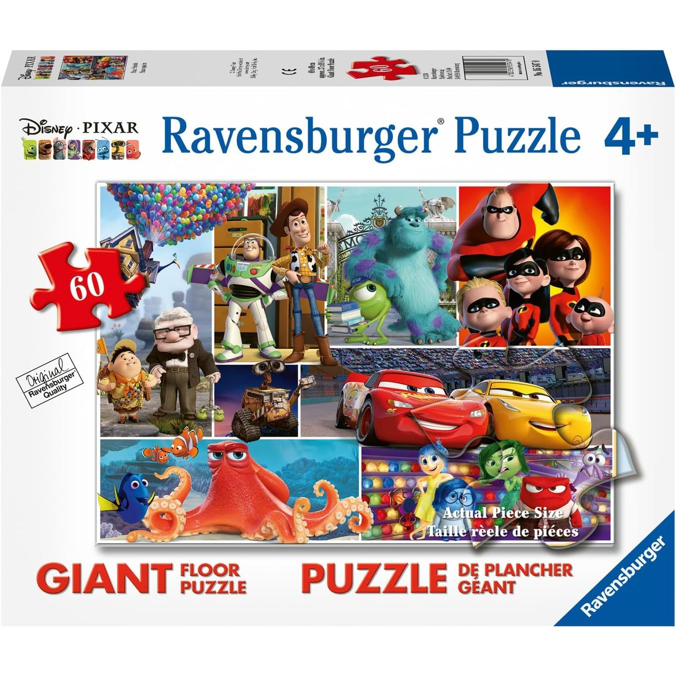 Ravensburger Pixar Friends 60 Piece Puzzle