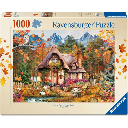 Ravensburger Pumpkin Cottage 1000 Piece Puzzle