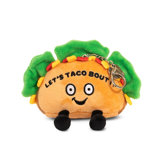Punchkins "Let's Taco Bout It" Taco Plush Bag Charm