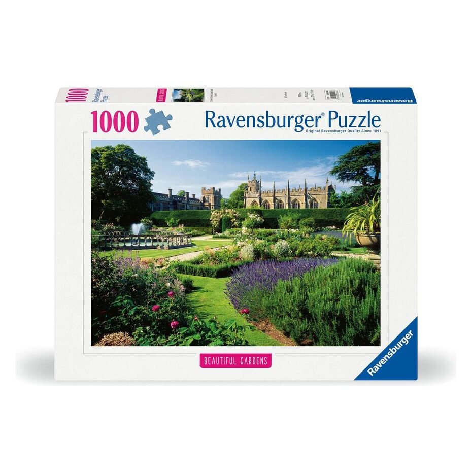 Ravensburger Queens Garden, Sudeley Castle, England 1000 Piece Puzzle