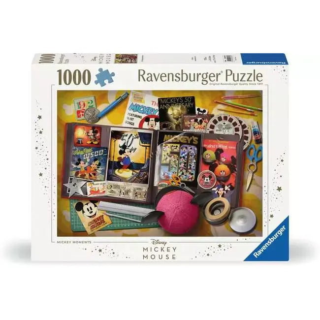 Ravensburger 1970 Mickey Moments 1000 Piece Puzzle