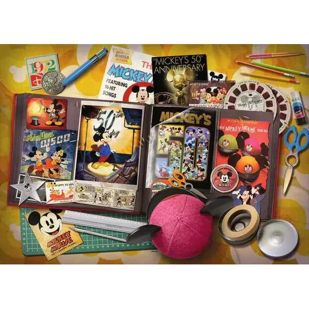 Ravensburger 1970 Mickey Moments 1000 Piece Puzzle