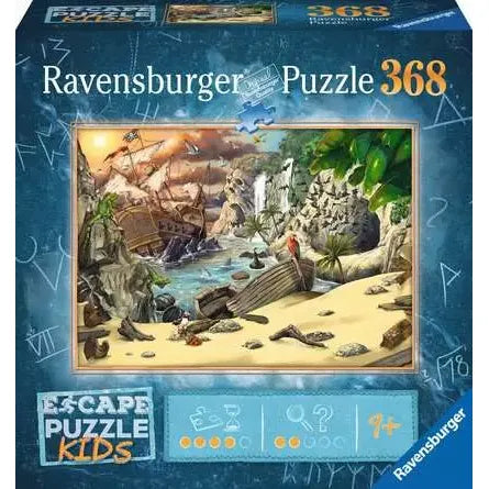 Ravensburger 368 Piece Escape Puzzle Kids Pirates Peril