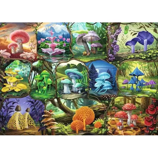 Ravensburger Beautiful Mushrooms 1000 Piece Puzzle
