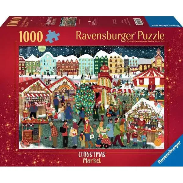 Ravensburger Christmas Market 1000 Piece Puzzle