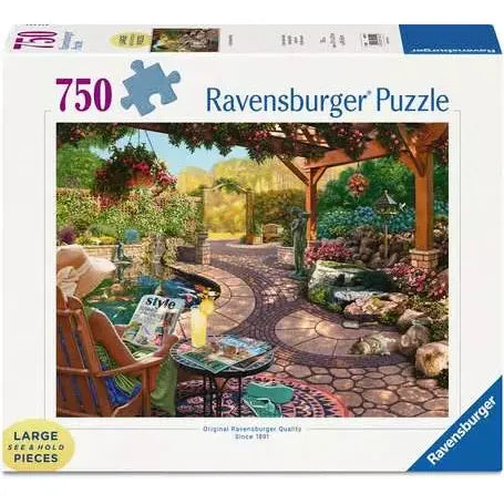 Ravensburger Cozy Backyard Bliss 750 Piece Puzzle