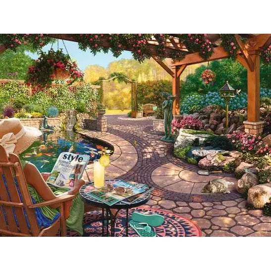 Ravensburger Cozy Backyard Bliss 750 Piece Puzzle