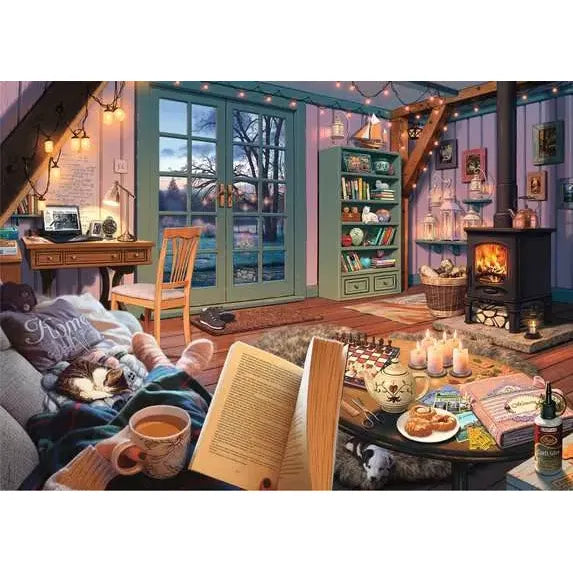 Ravensburger Cozy Retreat 500 Piece Puzzle